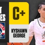 Kyshawn George Selected No. 24 Overall by Washington Wizards | 2024 NBA Draft Grades | CBS Sports