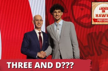 The Atlanta Hawks select Zaccharie Risacher with the number one overall pick