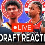 NBA Draft LIVE REACTION: Risacher to Hawks a MISTAKE? Edey PERFECT FIT with Grizzlies | Nerd Sesh