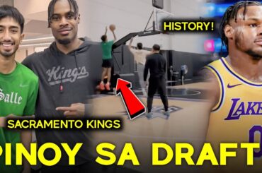 PINOY SA SACRAMENTO KINGS! Para sa Draft? at Bronny James GUMAWA ng HISTORY!