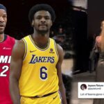 Jimmy Butler HINDI AALIS ng Miami | Natuloy din kay Bronny James | Bumagsak sa Draft dahil sa GF!