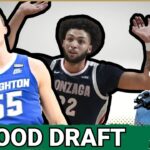Kristaps Porzingis surgery & Boston Celtics draft Baylor Scheierman, Anton Watson