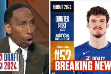 Stephen A. BREAKING: Warriors select Quinten Post with the 52nd pick | 2024 NBA Draft Round 2