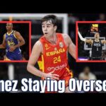 Spurs Juan Nunez Staying Overseas This Season