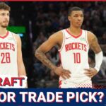 Houston Rockets NBA Draft Rumors & Reports: Keep Vs Trade #3 Pick, Donovan Clingan Vs Reed Sheppard