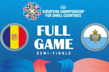 AND v SMR | Full Basketball Game | FIBA European Championship for Small Countries 2024 | Semi-Finals