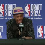 WATCH: Pistons draft pick Ron Holland press conference from NBA Draft