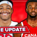 New Bruce Brown TRADE Developments - CRAZY Team Canada Update | Raptors News