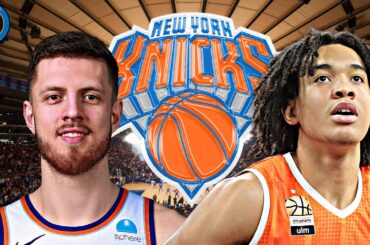 Knicks Draft Pacôme Dadiet & Make 2 Trades To Free Up Money ... 👀