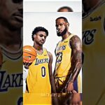 Bronny James is officially a Los Angeles Laker 🔥