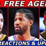 NBA Free Agency LIVE Reactions, News, & Updates!