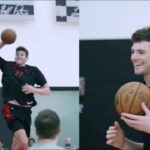 Donovan Clingan join the Portland Trail Blazers Pre-Draft Workout 💪