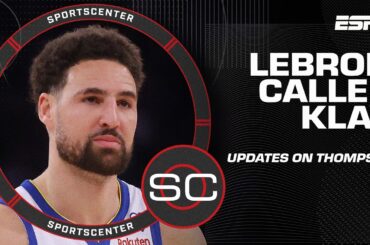 Woj says LeBron called Klay Thompson about joining the Lakers 👀 | SportsCenter