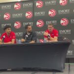 Atlanta Hawks’ Introductory Press Conference For Zaccharie Risacher and Nikola Djurišić