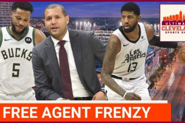 What are the Cleveland Cavaliers free agency plans + Cleveland Guardians make major rotation moves