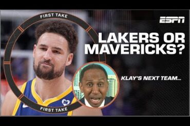 Lakers or Mavericks? Stephen A. & Shannon’s HOT DEBATE over Klay Thompson’s future | First Take