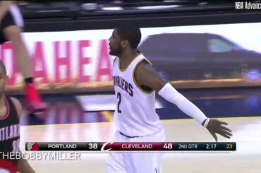 Kyrie Irving scores 55 DAMIAN LILLARD LAMARCUS ALDRIDGE 52 combined Jan 28 2015