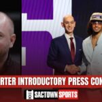 Devin Carter Intro Press Conference: “I heard Kings fans are the best in the country”