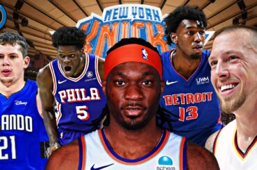 Knicks Free Agent Center TARGETS to Replace Hartenstein