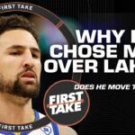 The Mavs offered a CLEARER PATH for Klay Thompson than the Lakers - Brian Windhorst | First Take