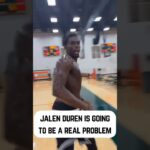 Jalen Duren Showing Off His 3 Ball #pistons #detroitbasketball #jalenduren #ppip #shorts #nba