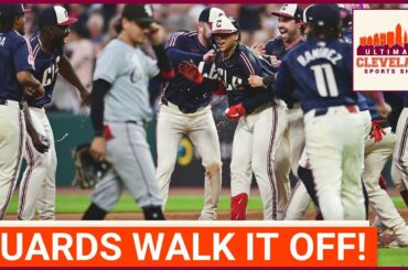 Bo Naylor's sac fly walks it off for the Cleveland Guardians in a 7-6 win over the White Sox!