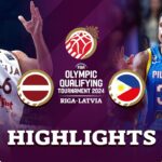 Latvia 🇱🇻 vs Philippines 🇵🇭 | Highlights | FIBA OQT 2024 Latvia