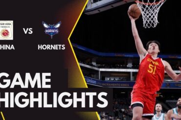 China VS Charlotte Hornets｜NBA Summer League, California Classic｜Full Game Highlights｜July 7, 2024
