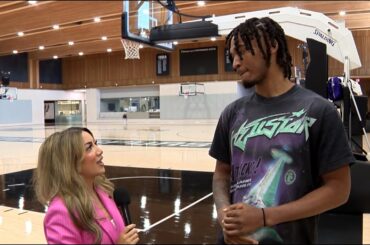 Spurs' Stephon Castle talks value of 'tough' coaching in 1-on-1 interview