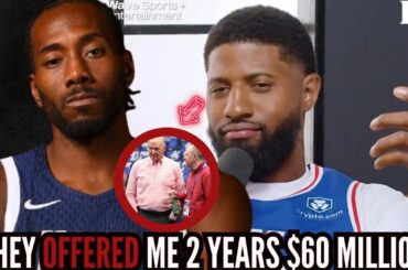 The Los Angeles Clippers TOTALLY DISRESPECTED Paul George + Stephen Curry Leaving Golden State?