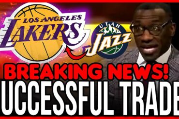 LAST MINUTE! POTENTIAL SUCCESSFUL TRADE INVOLVING LAKERS AND UTAH JAZZ! TODAY'S LAKERS NEWS