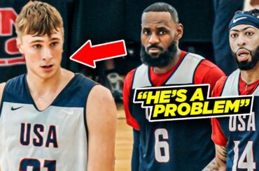 USA Basketball Day 3 Scrimmage: LeBron, Anthony Edwards, Steph & Team USA IMPRESSED By Cooper Flagg