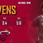 MIAMI HEAT: Isaiah Stevens ᴴᴰ