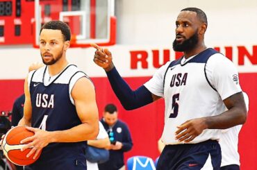 Team USA Basketball Practice Day 3 In Training Camp With Scrimmage! 2024 Team USA