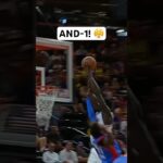 WILD POSTER from Sixers Rookie Adem Bona! 😱🔥 | #Shorts