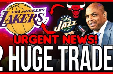 OH MY! 2 HUGE TRADES INVOLVING LAKERS, CHICAGO BULLS AND UTAH JAZZ! TODAY'S LAKERS NEWS