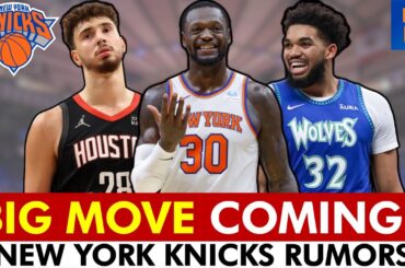 🚨 BIG MOVE COMING: Knicks Trade Rumors on Julius Randle, Karl-Anthony Towns, Alperen Sengun Are HOT