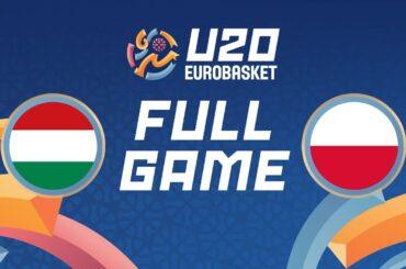 Round of 16 | Hungary v Poland | Full Basketball Game | FIBA U20 Women's EuroBasket 2024