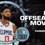 A SPLIT VOTE! Thunder or 76ers the MOST improved team in the offseason?! | NBA Today