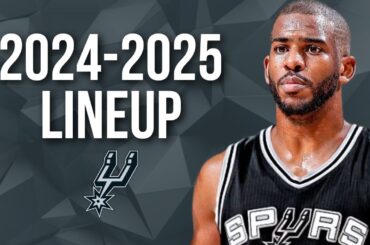 San Antonio Spurs 2024-2025 Updated Roster