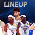 OKLAHOMA CITY THUNDER OFFICIAL LINEUP 2024-2025 SEASON