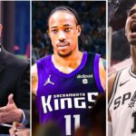 Woj on NBA free agent: Kings land DeMar DeRozan, Spurs keep compiling picks to build around Wemby