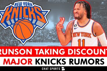 🚨JUICY KNICKS RUMORS: Jalen Brunson To Sign MAJOR DISCOUNT Extension Tomorrow per Big Knick Energy