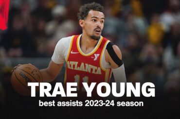 ICY VISION 🥶👀 Trae Young's Best Assists of the Season