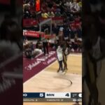 WELCOME TO THE LEAGUE TJ😮‍💨 #nba #minnesota #timberwolves