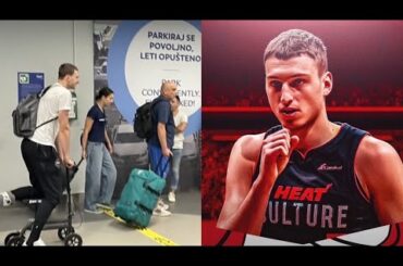 MIAMI HEAT NEWS!!! Nikola Jovic Is DEALING With a MAJOR ANKLE INJURY!!! (Will Miss The Olympics)