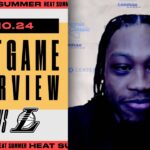 Alondes Williams Postgame Interview | Miami HEAT vs. Los Angeles Lakers | July 10, 2024