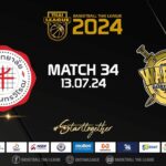 MATCH 34 : มศว  vs  WARRIORS THAILAND : BASKETBALL THAI LEAGUE 2024