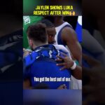 The Finals MVP Gave Luka his respect🙌