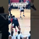 Jalen Duren defensive clips at Team USA Scrimmage today #jalenduren #detroitpistons #nba
